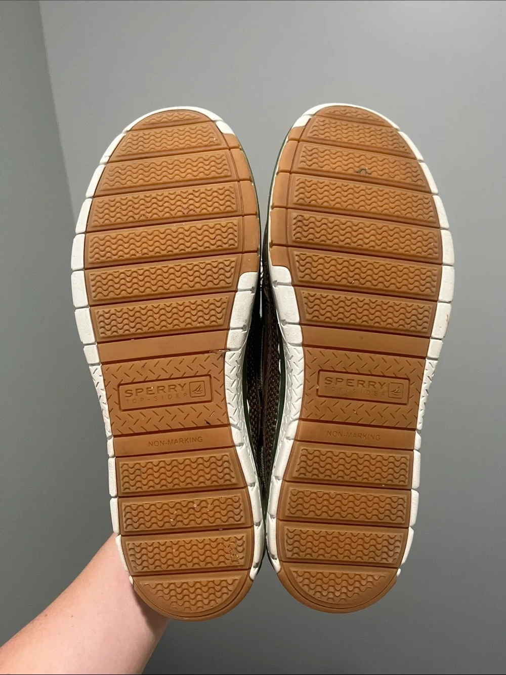 Sperry brown leather